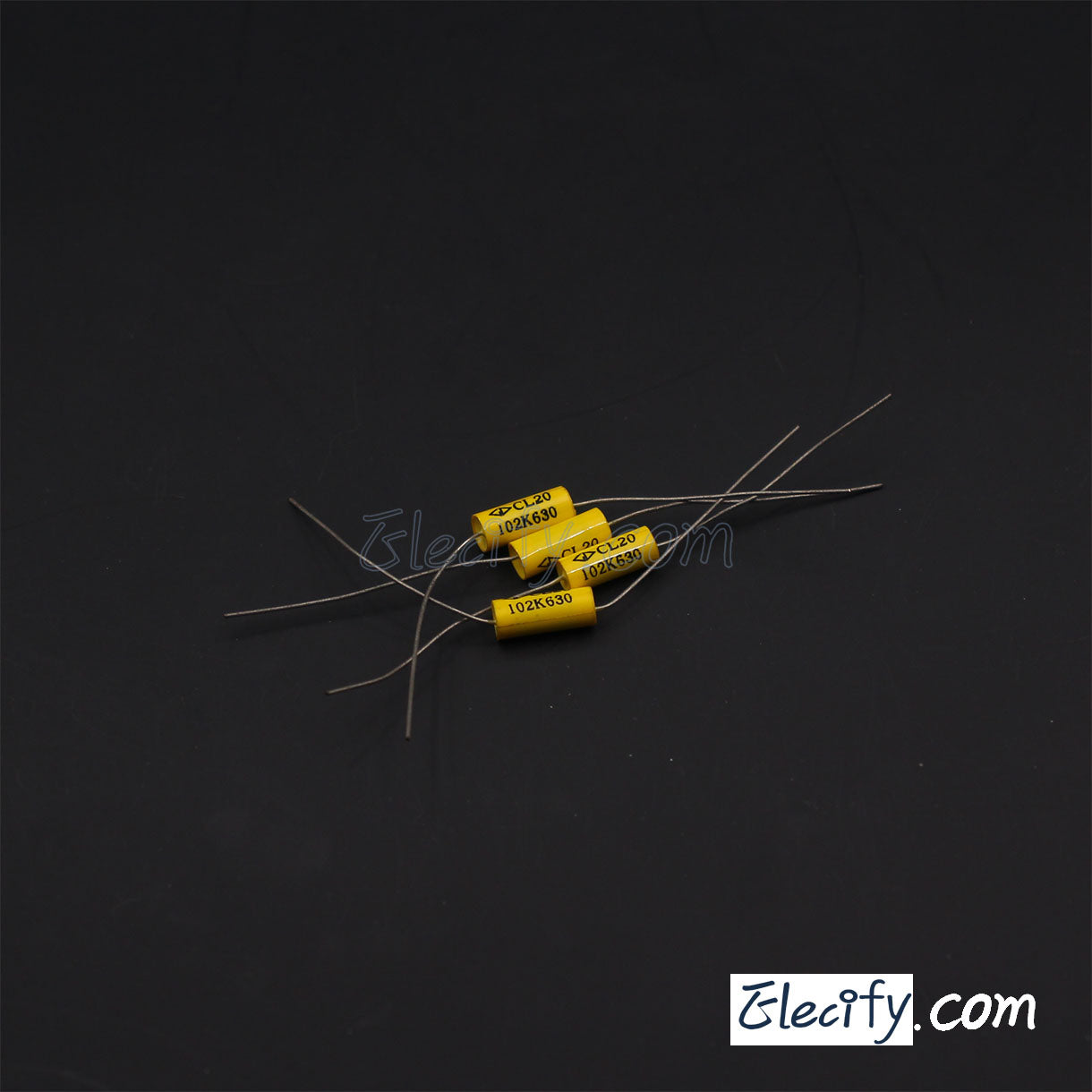 2pcs Philips KP 750pF (0.75nF) 630V 1% Axial Polypropylene Capacitors – Precision Film Caps