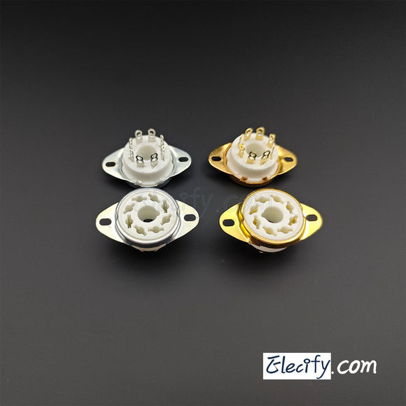 8Pin vacuum tube socket for KT88 EL34 6550 6SN7
