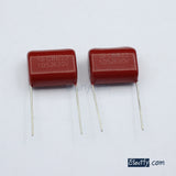 2Pcs CBB 630V 105J Polypropylene Film Capacitor 1UF 22mm 17mm 10mm Lead Pitch 20mm