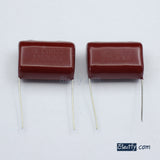 2Pcs CBB 630V 225J Polypropylene Film Capacitor 2.2UF 30mm 21mm 13mm Lead Pitch 27mm