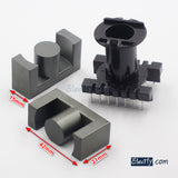 1set EC42 PC40 Ferrite Cores and bobbin 42mm