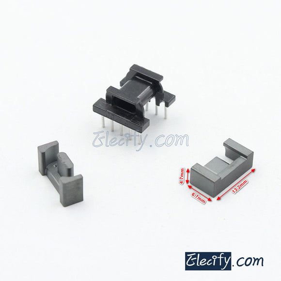1set EPC13 5+5pins Ferrite Cores bobbin, transformer core, inductor coil