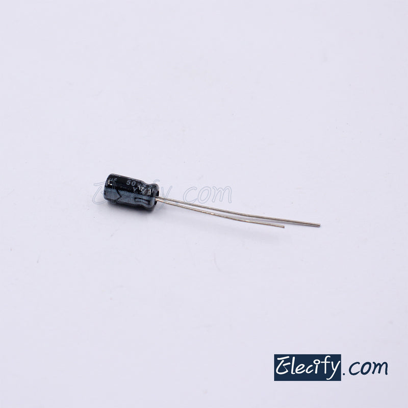 50V2.2uF Electrolytic Capacitor 10Pcs
