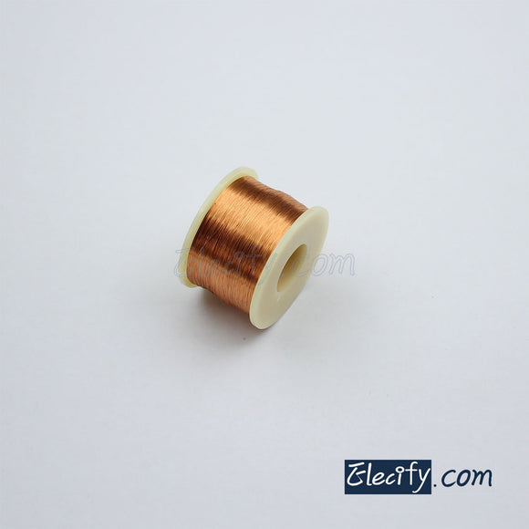 Enameled copper wire 0.08mm 40AWG, Magnet Wire 78g unique piece