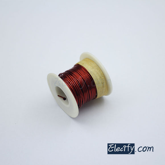 Enameled wire, 1.0mm ( 3.3ft ), Magnet Wire for motor and transformer, 130C 97g 12.5m unique piece