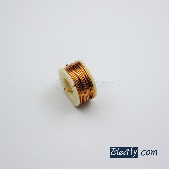 Enameled copper wire 1.0mm 18AWG, Magnet Wire 63g 8.4m unique piece