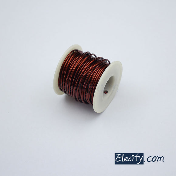 Enameled wire, 1.5mm ( 3.3ft ), Magnet Wire for motor and transformer, 130C 179g 11m unique piece