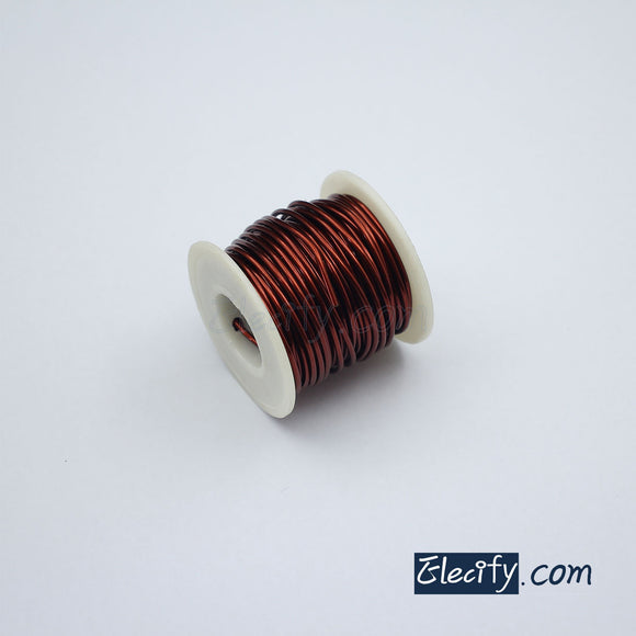 Enameled wire, 1.5mm ( 3.3ft ), Magnet Wire for motor and transformer, 130C 155g 8.8m unique piece