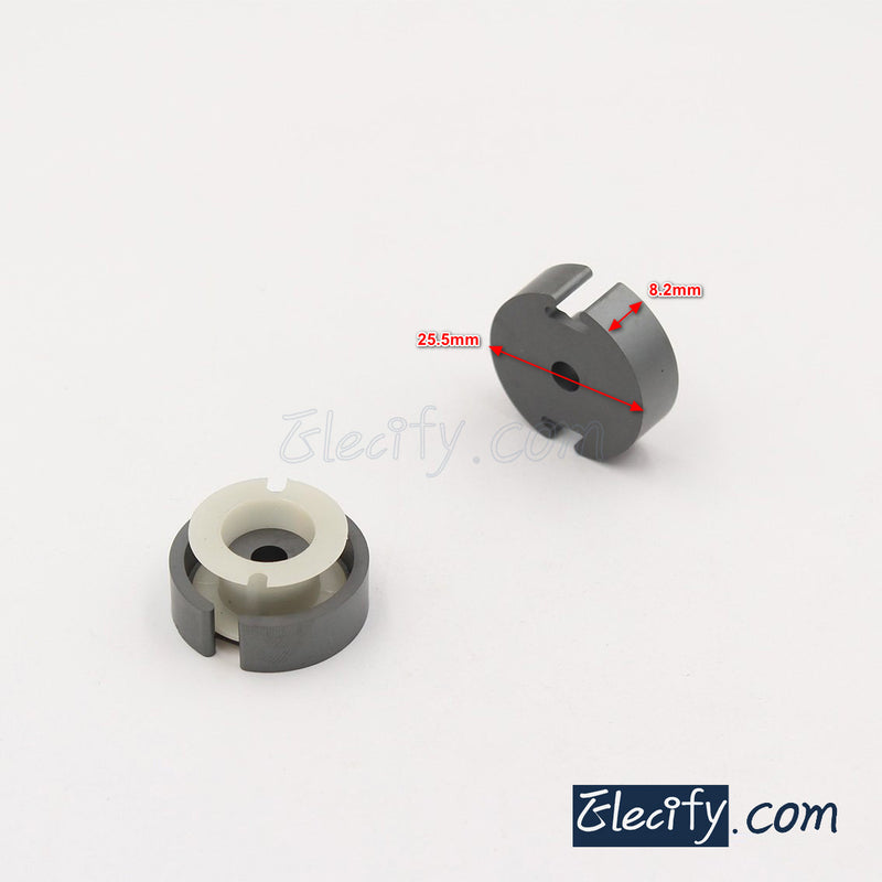 1set GU26 POT Ferrite Cores, transformer core, magnetic tank 25.5mm