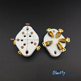 5Pin vacuum tube socket for FD422 807 FU7