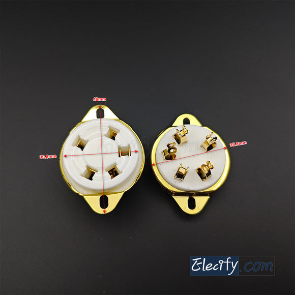 5Pin vacuum tube socket