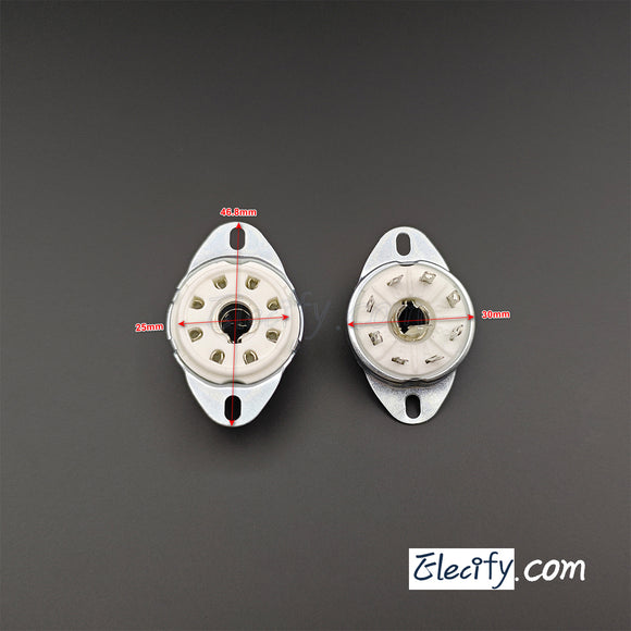 8Pin vacuum tube socket for 5B254G, 4P1S