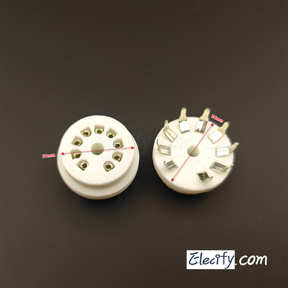 9Pin socket, for 12AX7 ECC81 ECC82 EL84