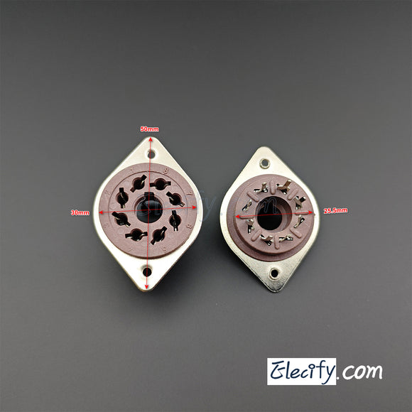 8Pin vacuum tube socket for KT88 6550 EL34 6P6P