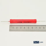 High voltage glass glaze resistor 200M 10W 30KV 10 watt