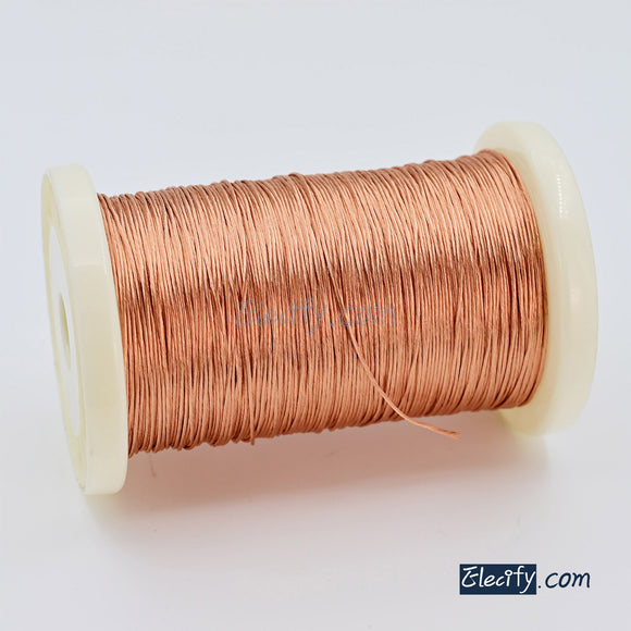 0.1mm x 100 strands litz wire, multi-strand twisted enameled wire, 100/ ...