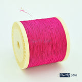 10m 0.05mm x 27 strands, red colour Natural silk litz wire. 27/44