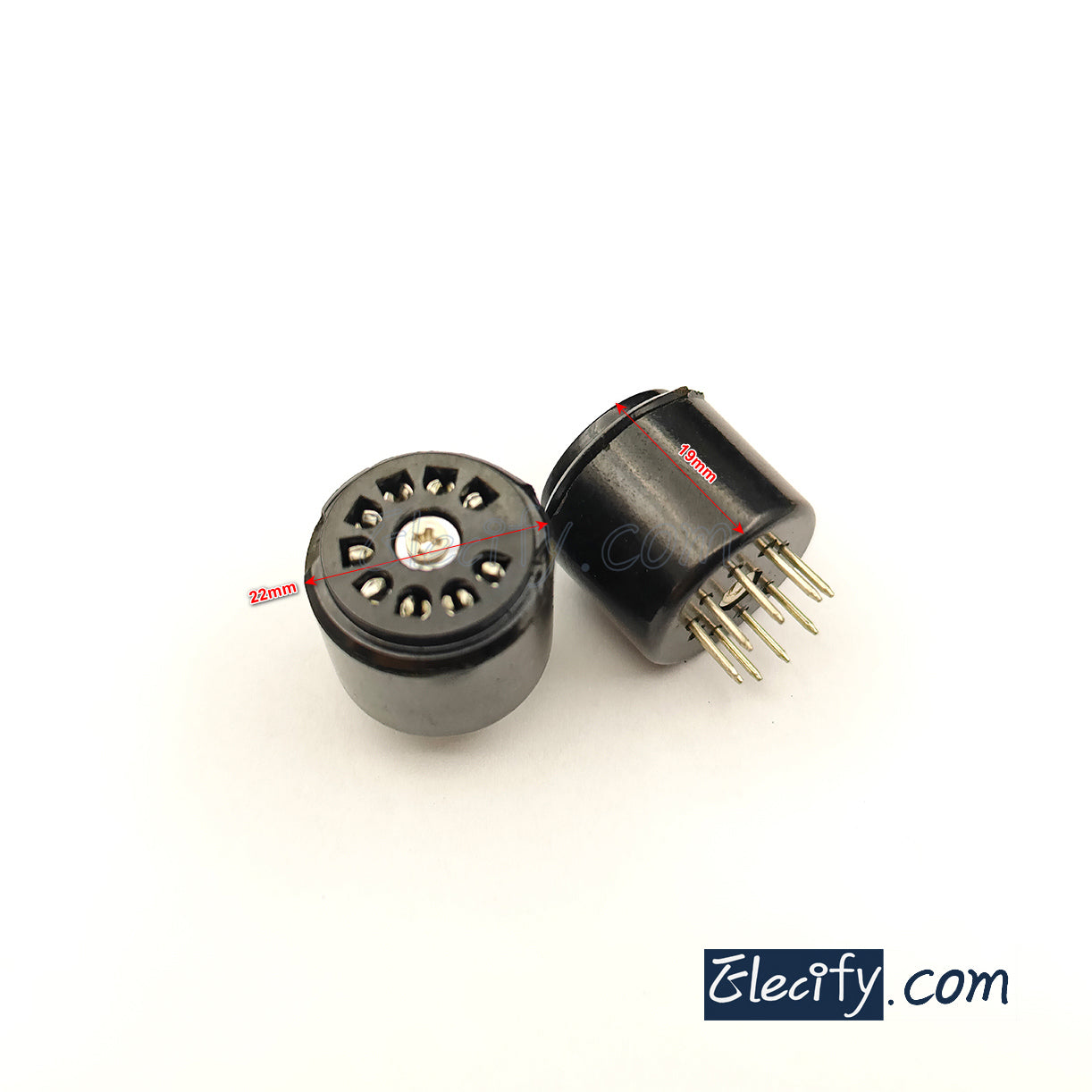 9Pin noval to noval adaptor – elecify