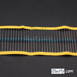 100pcs 1/4W Resistor 1.1Ω - 10Ω, Metal Film, 1% tolerance, 0.25W 1/4 watt 1.1 ohm - 10 ohm