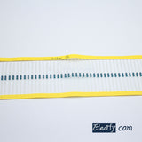 100pcs 1/4W Resistor 1.1KΩ - 10KΩ, Metal Film, 1% tolerance, 0.25W 1/4 watt 1.1K ohm - 10K ohm