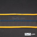 100pcs 1/4W Resistor 1.1KΩ - 10KΩ, Metal Film, 1% tolerance, 0.25W
