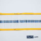 50pcs 1/2W Resistor 1.2Ω - 10Ω, Metal Film, 1% tolerance, 0.5W 1/2 watt 1.2 ohm - 10 ohm
