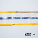50pcs 1/2W Resistor 11Ω - 100Ω, Metal Film, 1% tolerance, 0.5W 1/2 watt 11 ohm - 100 ohm