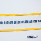 50pcs 1/2W Resistor 1.2KΩ - 10KΩ, Metal Film, 1% tolerance, 0.5W 1/2 watt 1.2K ohm - 10K ohm