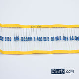 50pcs 1/2W Resistor 110KΩ - 1MΩ, Metal Film, 1% tolerance, 0.5W 1/2 watt 110K ohm - 1M ohm