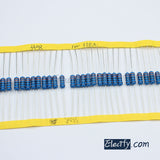 20pcs 1W Resistor 110Ω - 1KΩ, Metal Film, 1% tolerance 1 watt 110 ohm - 1K ohm