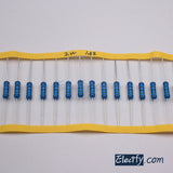 20pcs 2W Resistor 1.1KΩ - 10KΩ, Metal Film, 1% tolerance