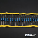 20pcs 2W Resistor 1.1KΩ - 10KΩ, Metal Film, 1% tolerance