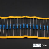 20pcs 2W Resistor 1.2Ω - 10Ω, Metal Film, 1% tolerance