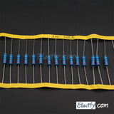 20pcs 2W Resistor 110Ω - 1KΩ, Metal Film, 1% tolerance 2 watt 110 ohm - 1K ohm