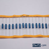 20pcs 2W Resistor 11KΩ - 100KΩ, Metal Film, 1% tolerance