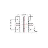 common mode choke 25mH,filter inductor UF10.5