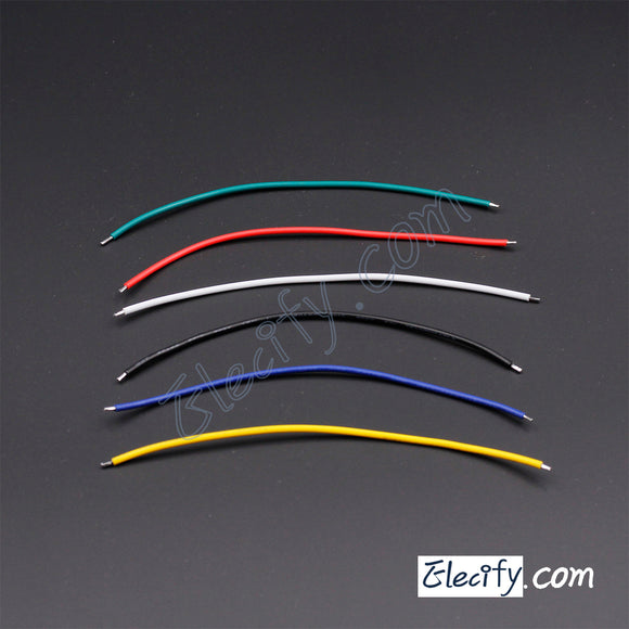 20pcs 20AWG 1007 tinned jumper wire 5cm to 30cm