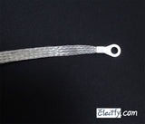 11mm Flat Tinned Copper Braid cable, battery lead, ground strap cable