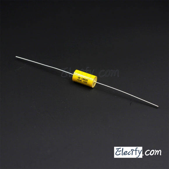 1250V 103 10nF Audio Axial Capacitor 0.01uF
