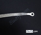 15mm Flat Tinned Copper Braid cable, battery lead, ground strap cable