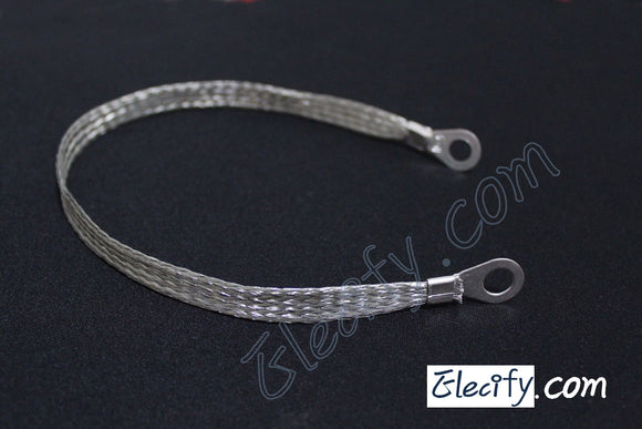 15mm Flat Tinned Copper Braid cable, battery lead, ground strap cable