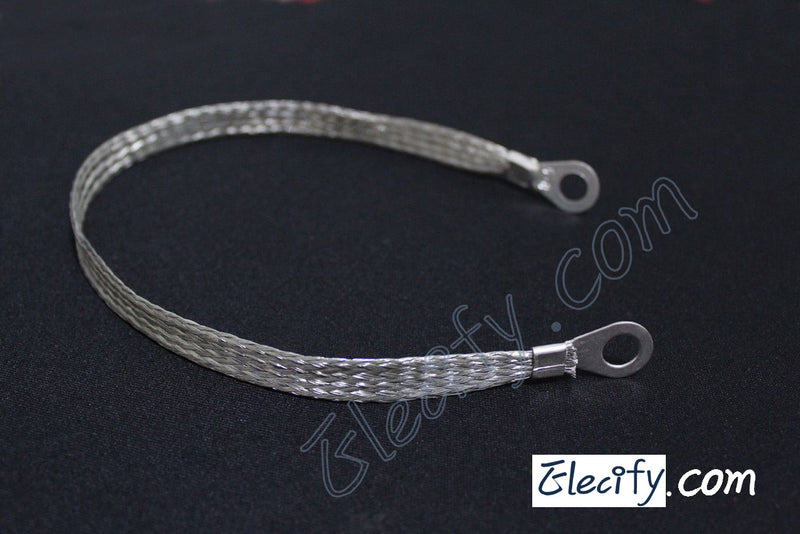15mm Flat Tinned Copper Braid cable, battery lead, ground strap cable