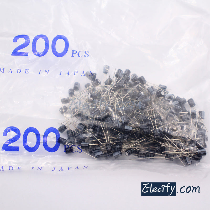 16V10uF Nichicon Electrolytic Capacitor 10Pcs
