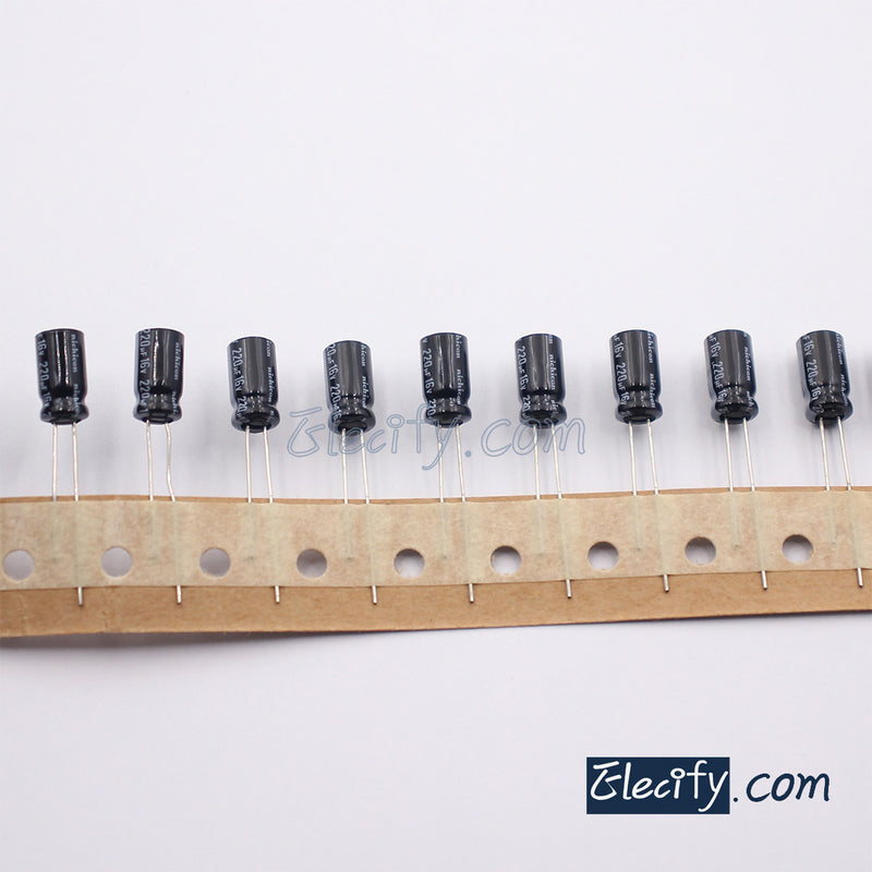 16V220uF Electrolytic Capacitor 10Pcs