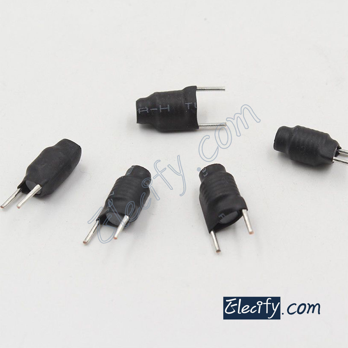 1uH ferrite rod core inductor, 6 x 15mm, 6.5 turns – elecify