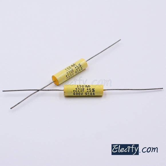 400V 224 Audio Polypropylene Axial Capacitor 0.22uf 220nf SAMR