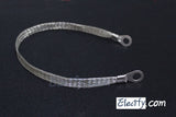 4mm Flat Tinned Copper Braid cable, battery lead, ground strap cable
