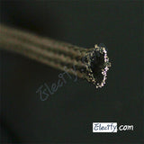 1m 3.3ft 4mm Flat Tinned Copper Braid cable,tin plating copper shield tube