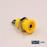 4mm banana plug, black, red, green, blue, yellow
