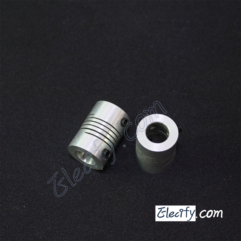 2pcs 5x8mm Stepper Motor Flexible shaft Coupling Coupler 5mm to 8mm D18L25